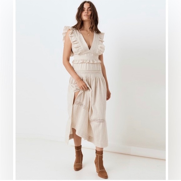 Spell Lola Frill Maxi Dress - Picture 2 of 5